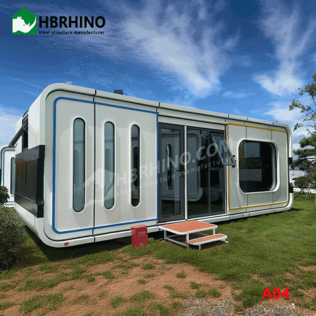 20FT Sleeping Prefabricated Home Commercial Apple Cabin House