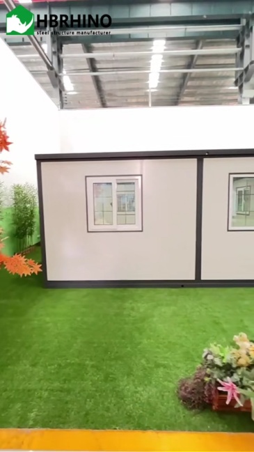 The small 700-size double-wing expandable container house is convenient and quick