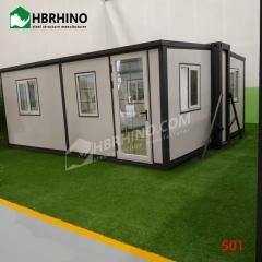 The small 700-size double-wing expandable container house is convenient and quick