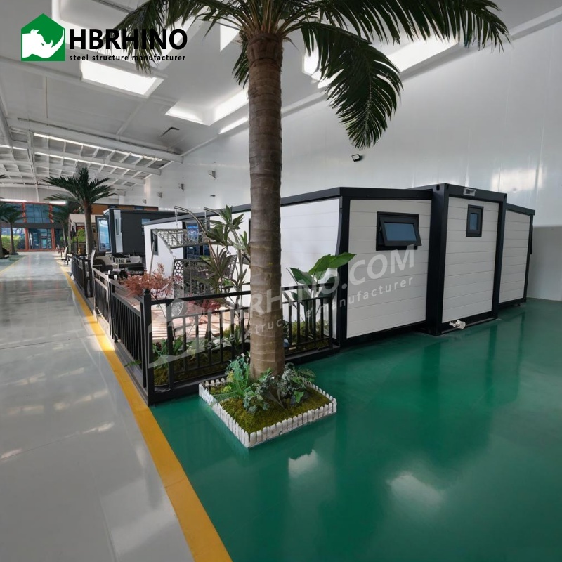 30FT Emergency Response Foldable Container House with Medical Layout Option, Sterile Interior and Rapid on-Site Installation