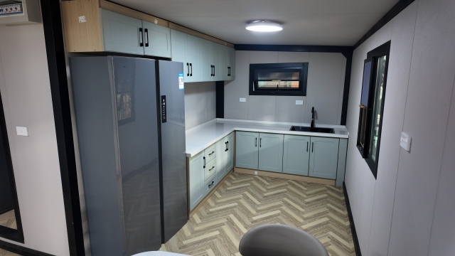 30FT Emergency Response Foldable Container House with Medical Layout Option, Sterile Interior and Rapid on-Site Installation