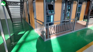 20-foot double-layer design portable steel prefabricated modular building expandable container house