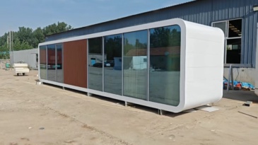 40FT Container Housing Custom Style Family Commercial General Residential Housing Apple Cabin