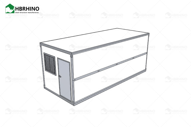 Fast folding living container houses, modern seismic resistant mobile modular and easy to install prefabricated houses