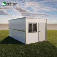 Fast folding living container houses, modern seismic resistant mobile modular and easy to install prefabricated houses