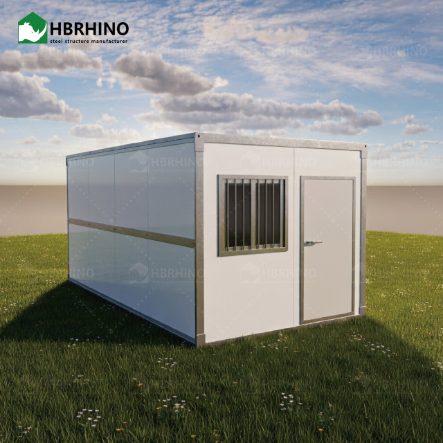 Fast folding living container houses, modern seismic resistant mobile modular and easy to install prefabricated houses