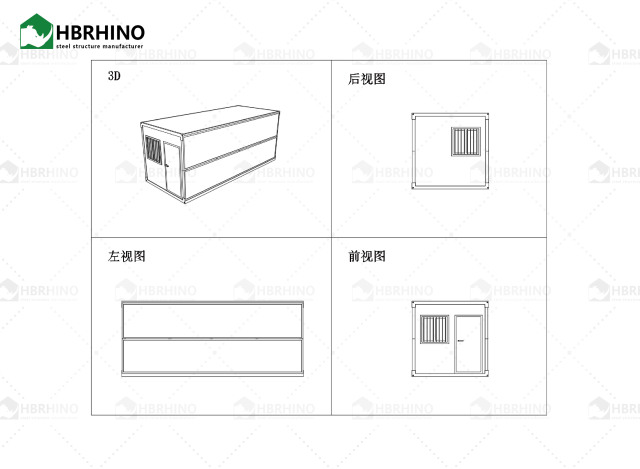 Fast folding living container houses, modern seismic resistant mobile modular and easy to install prefabricated houses