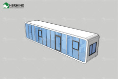 40FT Container Housing Custom Style Family Commercial General Residential Housing Apple Cabin