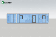 40FT Container Housing Custom Style Family Commercial General Residential Housing Apple Cabin