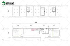 40FT Container Housing Custom Style Family Commercial General Residential Housing Apple Cabin