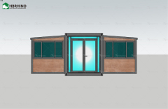 Modern Light Steel Luxury Collapsible Expansion Flat Pack 20 Feet Villa Prefabricated Container House ﻿