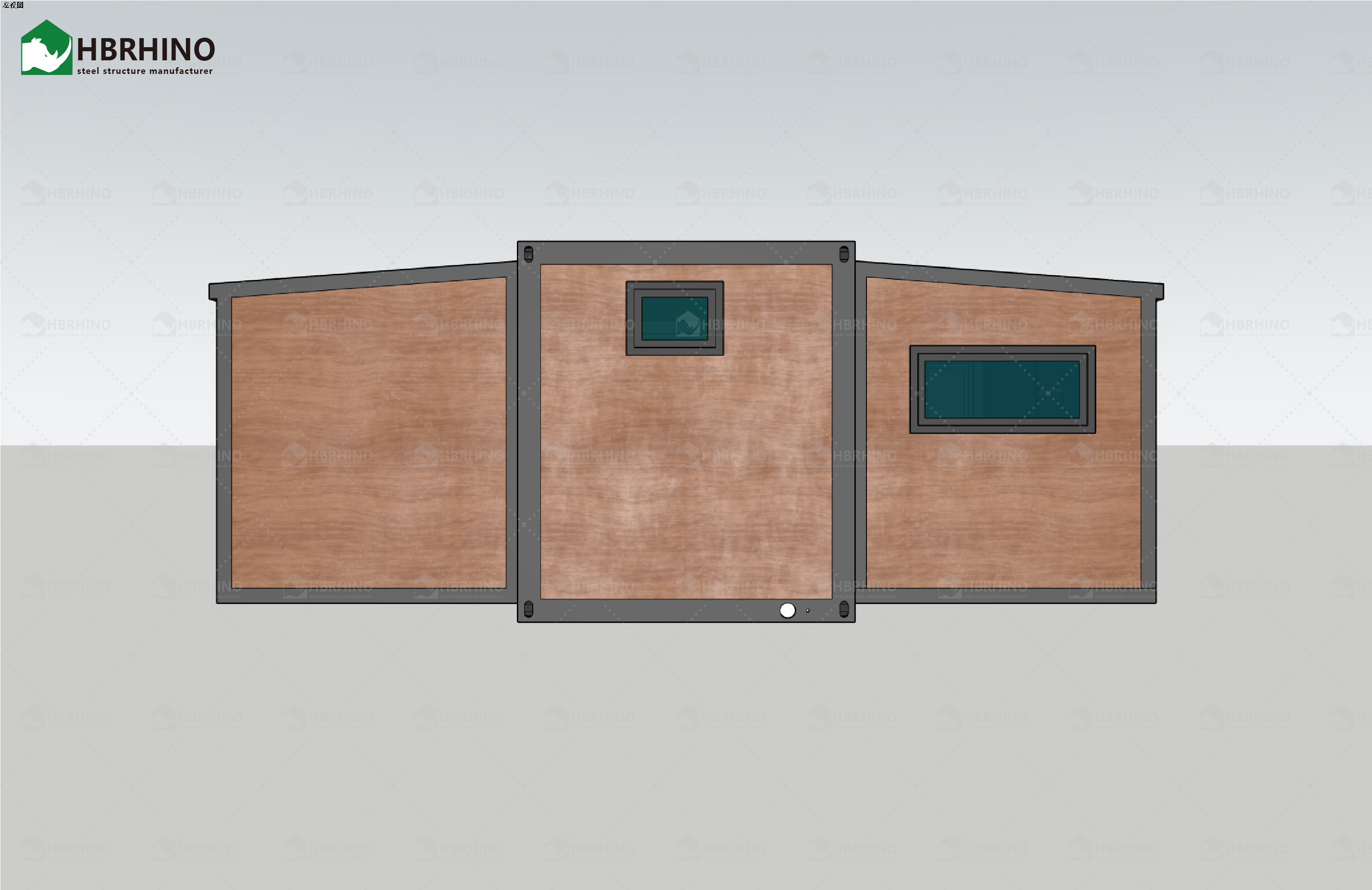 Modern Light Steel Luxury Collapsible Expansion Flat Pack 20 Feet Villa Prefabricated Container House ﻿