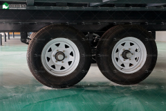 20-foot ready-made two-bedroom prefabricated steel modular house expandable container cabin with trailer