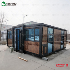 Modern Light Steel Luxury Collapsible Expansion Flat Pack 20 Feet Villa Prefabricated Container House ﻿