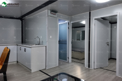 Steel Structure Movable Modular Luxury Prefab Mobile Living Expandable Shipping Office Container House with 2/3 Bedroom