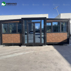 Modern Light Steel Luxury Collapsible Expansion Flat Pack 20 Feet Villa Prefabricated Container House ﻿