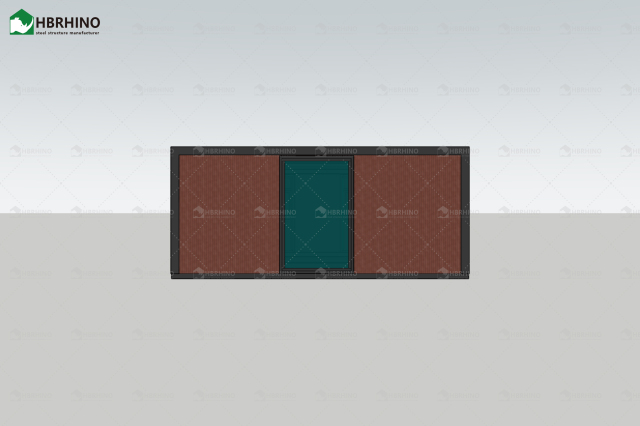 20英尺Dxh制造商供应商 模块化预制房屋 预制咖啡店 办公室 中国工厂 可拆卸别墅 图书馆 平板包装 集装箱房屋