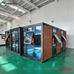 20英尺Dxh制造商供应商 模块化预制房屋 预制咖啡店 办公室 中国工厂 可拆卸别墅 图书馆 平板包装 集装箱房屋