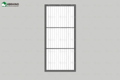 10ft prefabricated double wing extended house with glass curtain wall and luxurious interior decoration