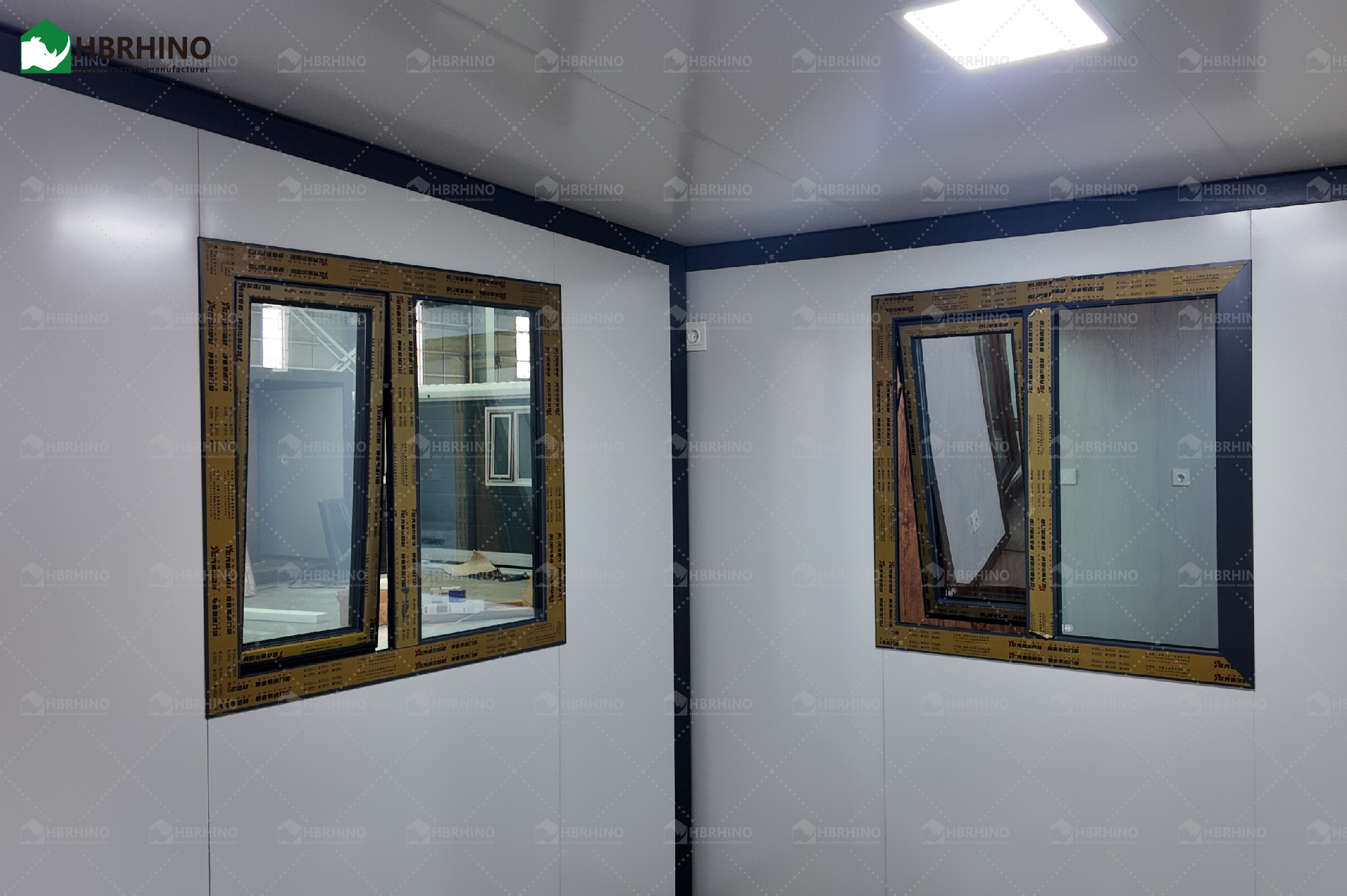 20 ft black frame, black chicken wing wood exterior wall panel, extended container house, office, homestay, living