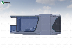 Vessel Space Capsule House E5 Modular Building Cabin Space Capsule House Luxury Prefab House Sun Room