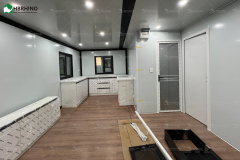 20ft Flat Top Carved Panel Expansion Container House