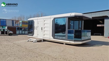 D2- Portable Thermal Insulation and Anti Corrosion Customized Cabin Pod Modern Unit Prefabricated Mobile Home Luxury Intelligent Space Cabin Villa