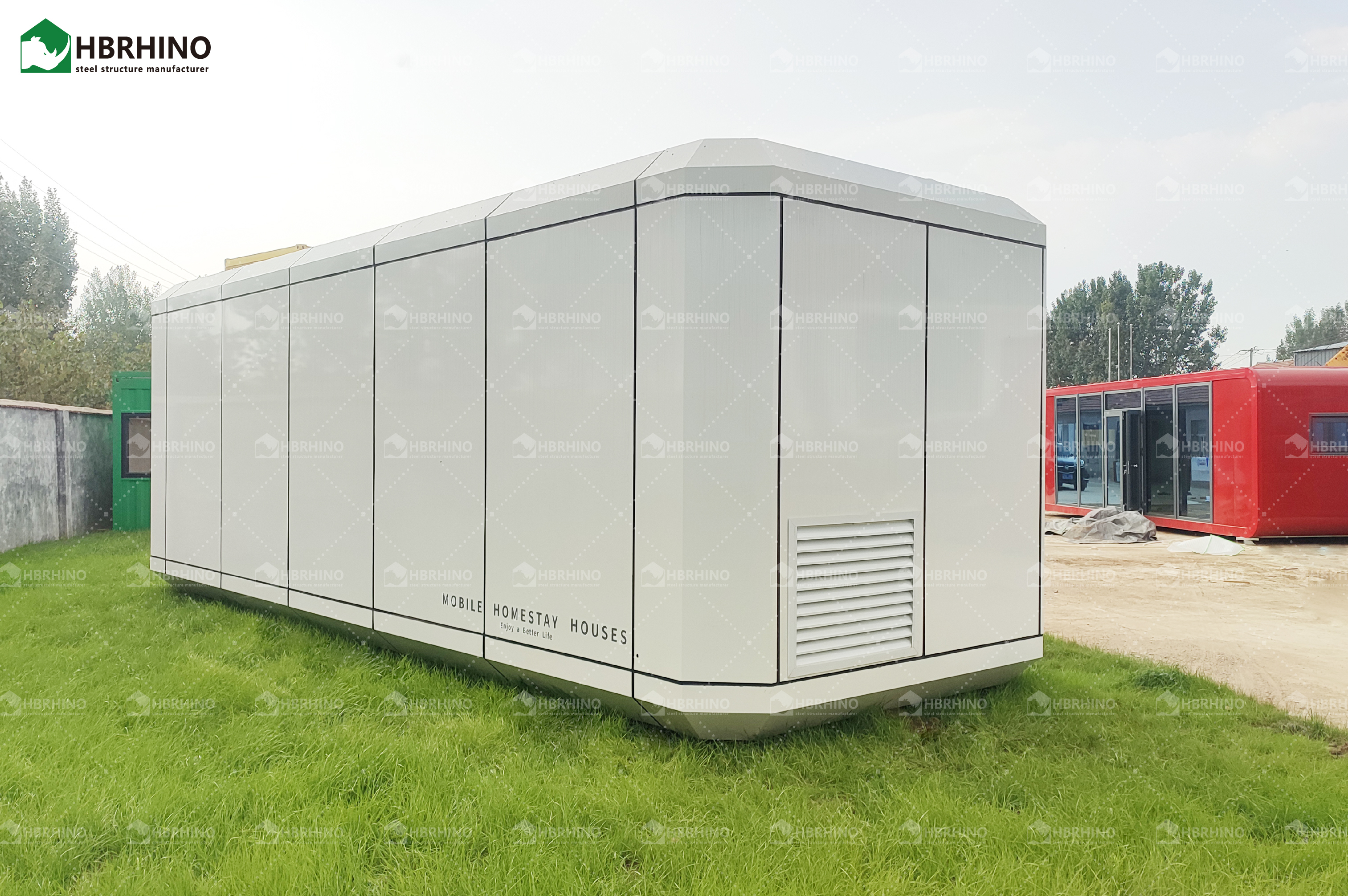 E1-Modern Prefabricated Space Capsule House, Insulated Mobile Homestay Pod for Scenic Resorts