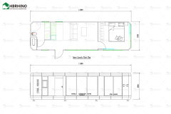 E2-model mobile spacecraft camping site intelligent integration prefabricated homestay