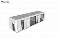 E2-model mobile spacecraft camping site intelligent integration prefabricated homestay