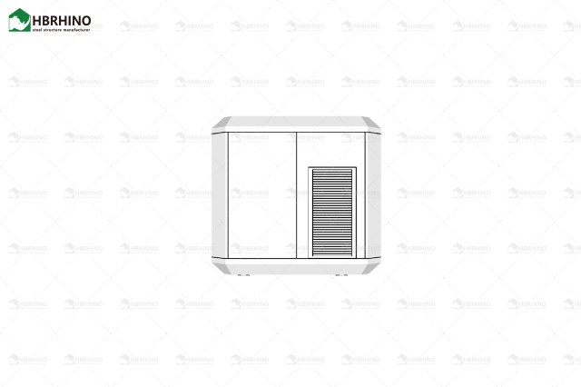E2-model mobile spacecraft camping site intelligent integration prefabricated homestay