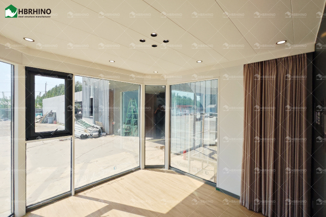D1-Prefabricated portable luxury movable modular container campsite mobile home hotel intelligent space capsule house