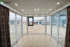 D3-Modern Prefab Space Capsule House, Spacious Mobile Living Pod for Resort Accommodation