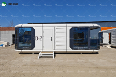D2- Portable Thermal Insulation and Anti Corrosion Customized Cabin Pod Modern Unit Prefabricated Mobile Home Luxury Intelligent Space Cabin Villa