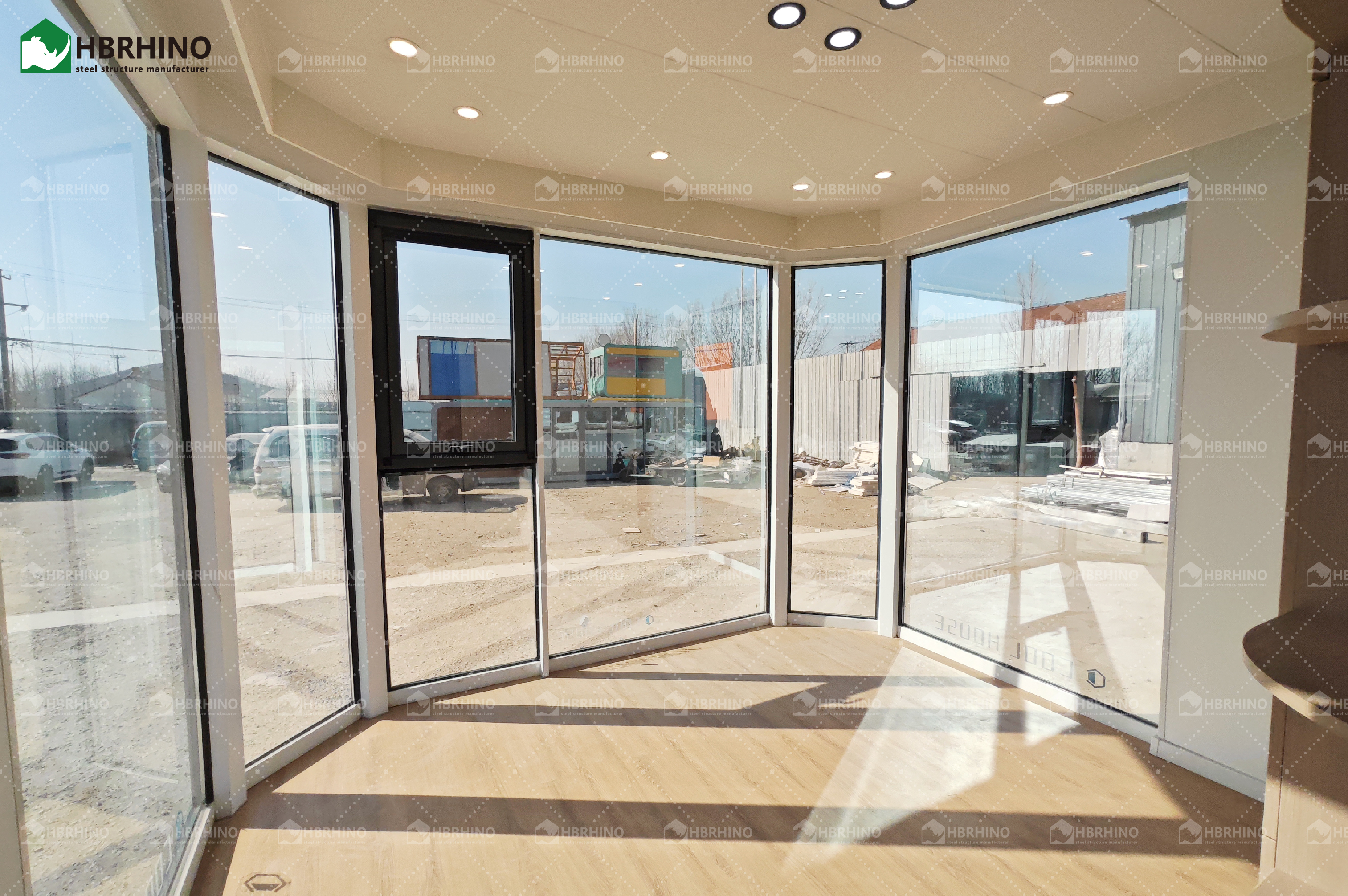 D2- Portable Thermal Insulation and Anti Corrosion Customized Cabin Pod Modern Unit Prefabricated Mobile Home Luxury Intelligent Space Cabin Villa