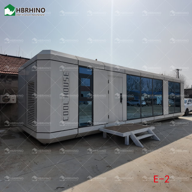 E2-model mobile spacecraft camping site intelligent integration prefabricated homestay