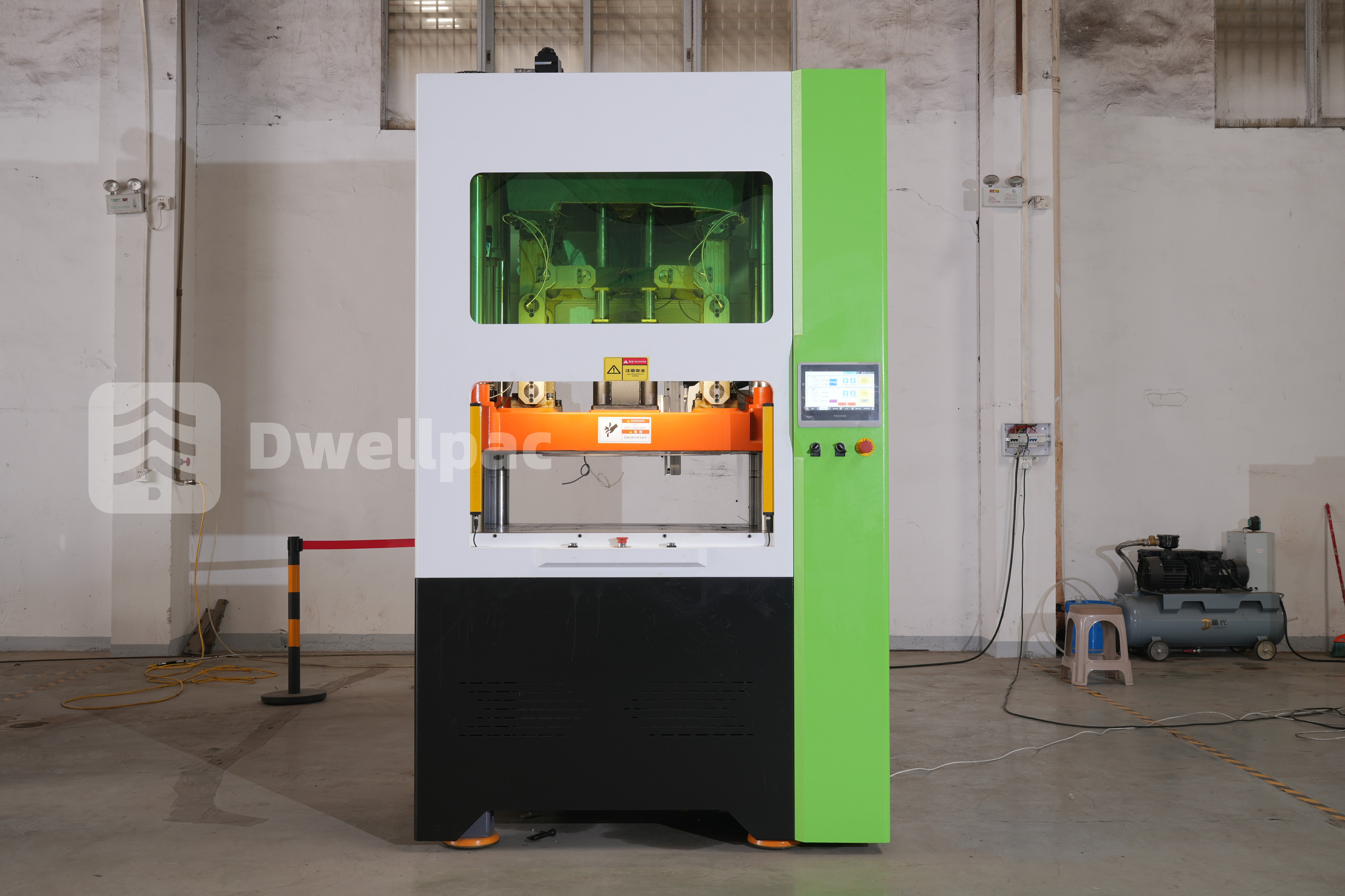 Dwellpac High-Speed Punching and Cutting Machine | Precision cutting, high-speed operation, suitable for pulp molding products, Model DWPC-MACH,High-Efficiency Pulp Molding Machines & Custom Molds | DWELLPAC,DWPC-MACH Pulp Molding Machinery - 80T Servo Precision