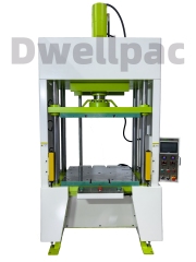 Dwellpac Semi-Auto Shaping Machine | Semi-automatic molding machine, precision shaping, suitable for pulp molding applications, Model DWSS-MACH,High-Efficiency Pulp Molding Machines & Custom Molds | DWELLPAC,Dwellpac Semi-Hotpress - Custom molded pulp packaging Machine
