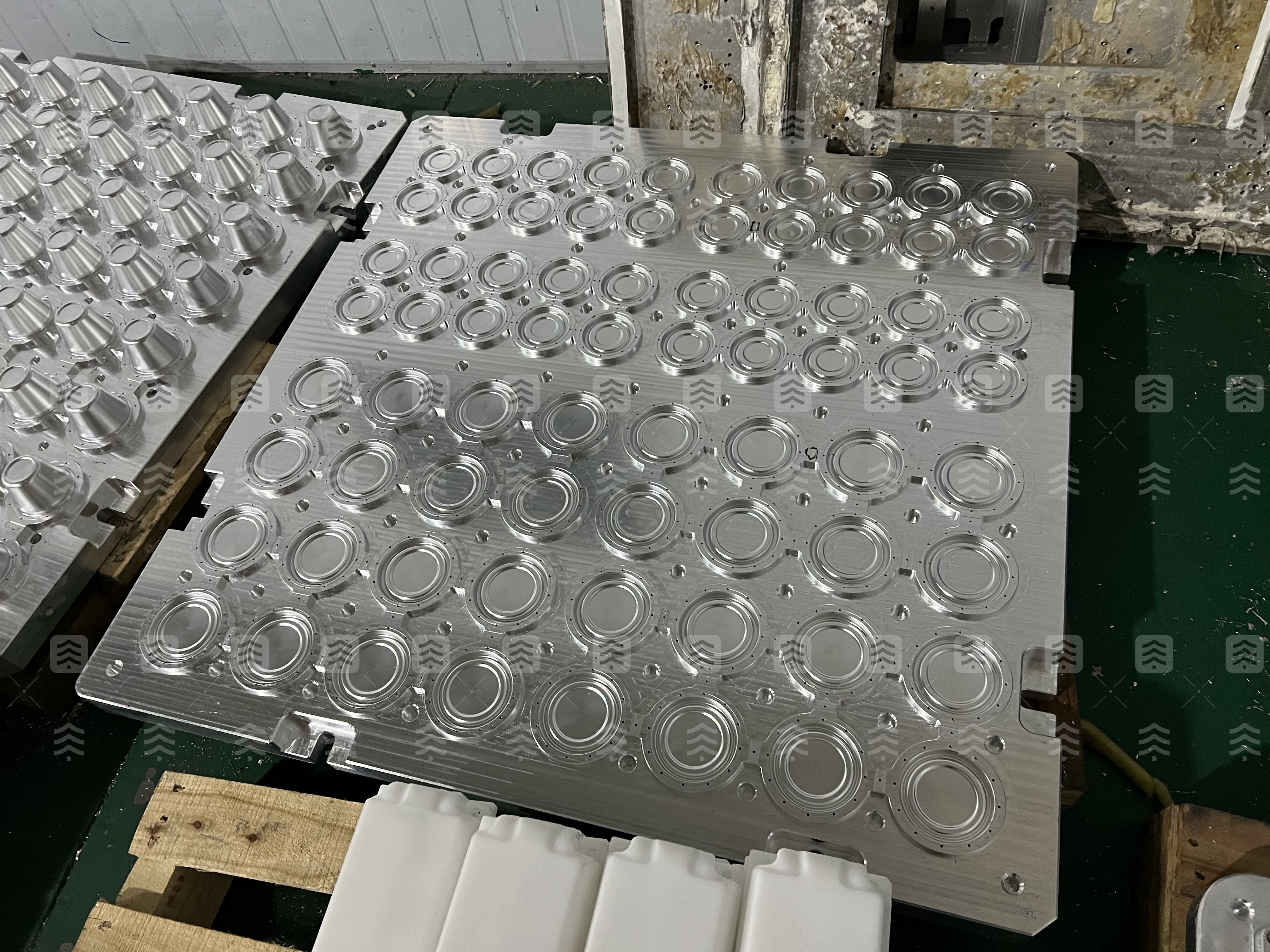 Dwellpac Precision Cup Lid Mold | Aluminum mold, designed for pulp molding, Model DWCL-MOLD,DWELLPAC,Dwellpac Precision Cup Lid Mold - Custom Pulp Molding Solutions