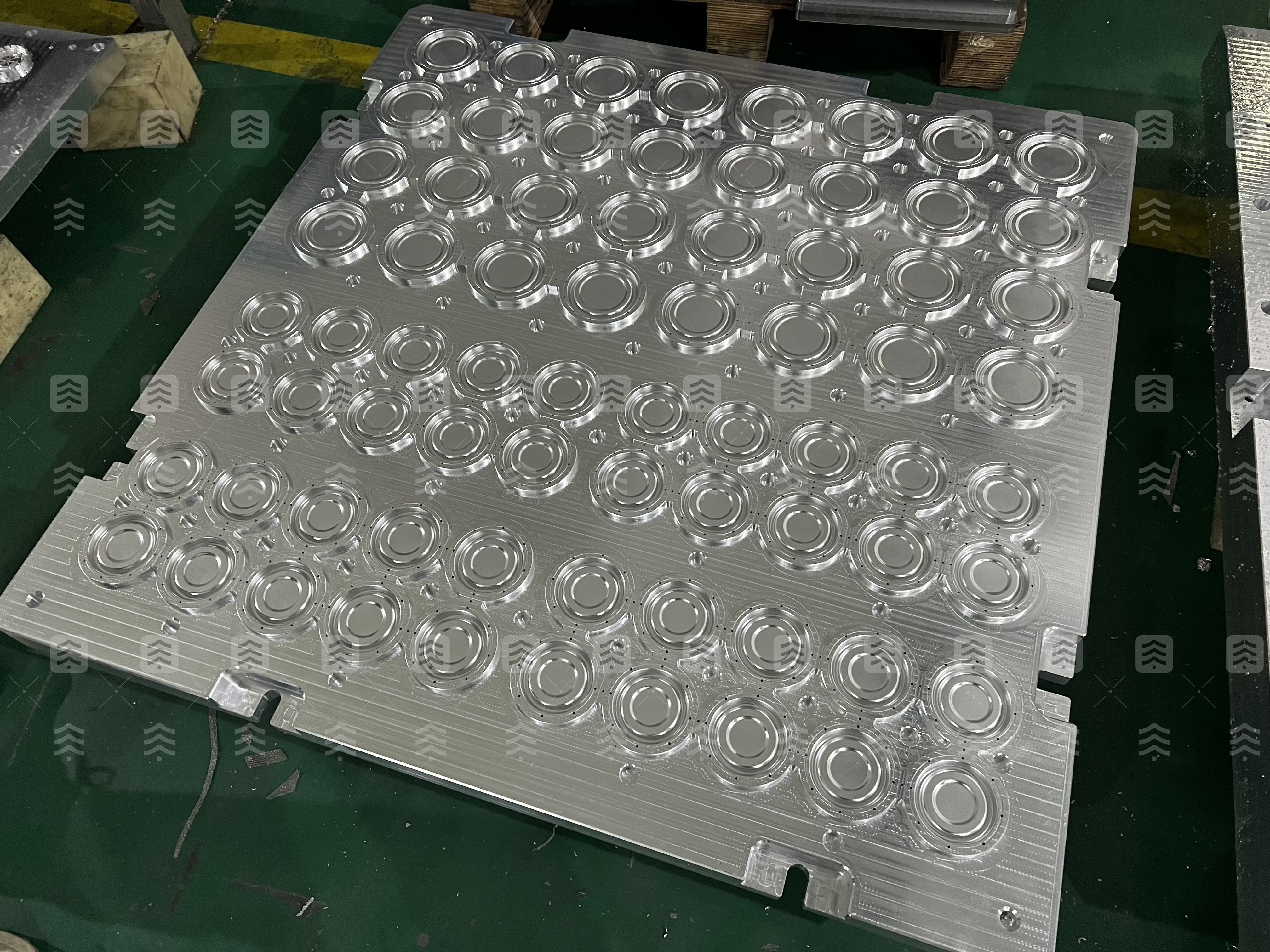 Dwellpac Precision Cup Lid Mold | Aluminum mold, designed for pulp molding, Model DWCL-MOLD,DWELLPAC,Dwellpac Precision Cup Lid Mold - Custom Pulp Molding Solutions