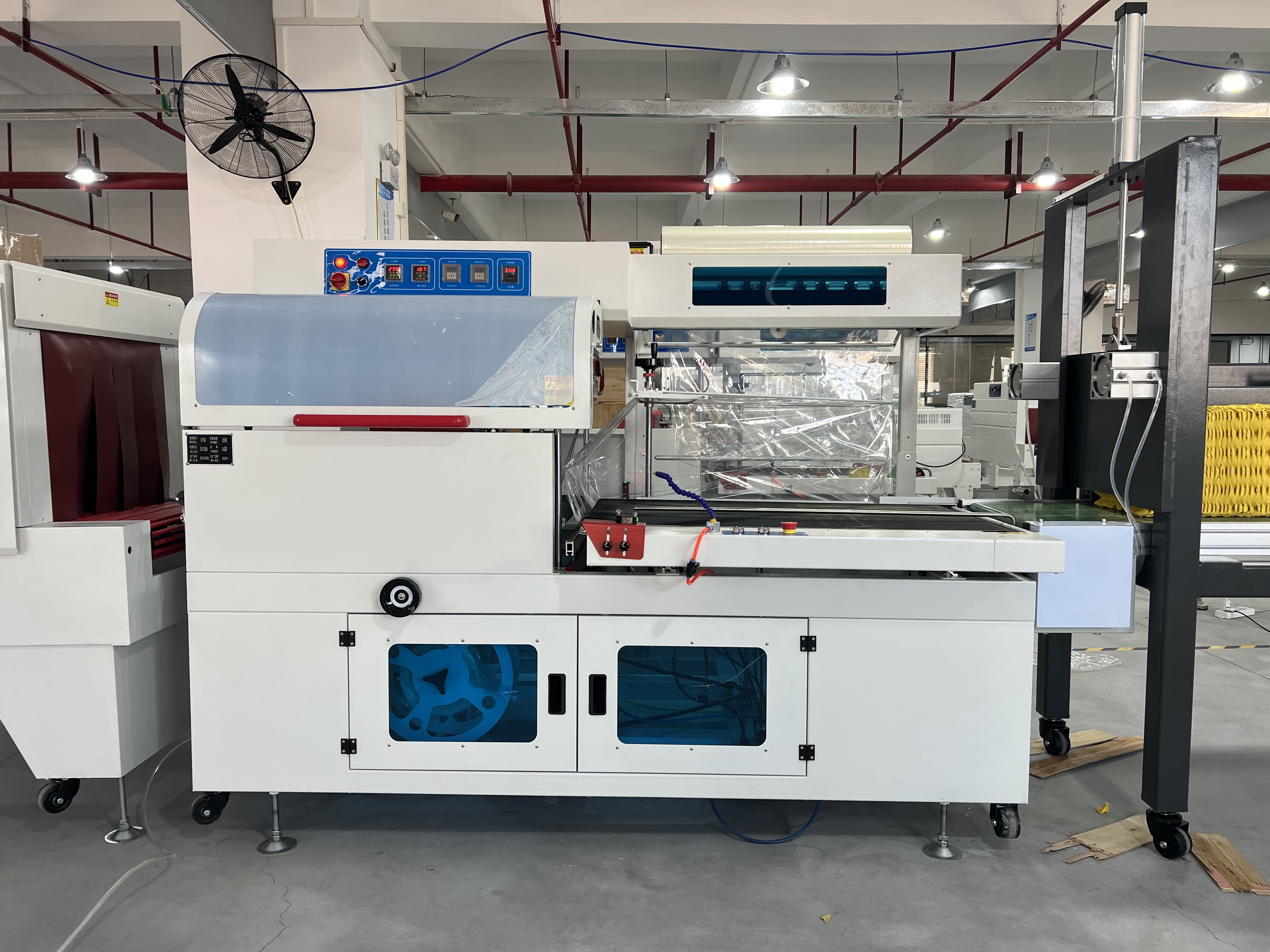 Dwellpac Egg Tray Compress and Shrink Film Auto Packing System | Aluminum mold, suitable for egg tray , Model DW-XZY500A-BF750-BSP6040,High-Efficiency Pulp Molding Machines & Custom Molds | DWELLPAC,Dwellpac Egg Tray Packing System - Pulp Molding Machine