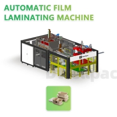 LZFM-ZDQB-110100 Automatic Film Laminating Machine (with Edge Trimming),High-Efficiency Pulp Molding Machines & Custom Molds | DWELLPAC,LZFM-ZDQB-110100 Automatic Film Laminating Machine (with Edge Trimming)