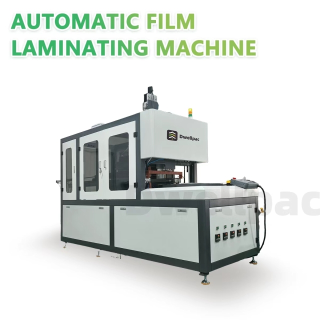 LZFM-ZDQB-110100 Automatic Film Laminating Machine (with Edge Trimming),High-Efficiency Pulp Molding Machines & Custom Molds | DWELLPAC,LZFM-ZDQB-110100 Automatic Film Laminating Machine (with Edge Trimming)