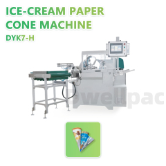 DYK7-H/S Servo-Controlled High-Speed Ice Cream Paper Cone Machine,DWELLPAC,DYK7-H Ice-cream Paper Cone Machine