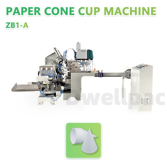 ZB1 Series High-Speed Automatic Paper Cone Cup Machine,DWELLPAC,ZB1R-A Paper Cone Cup Machine