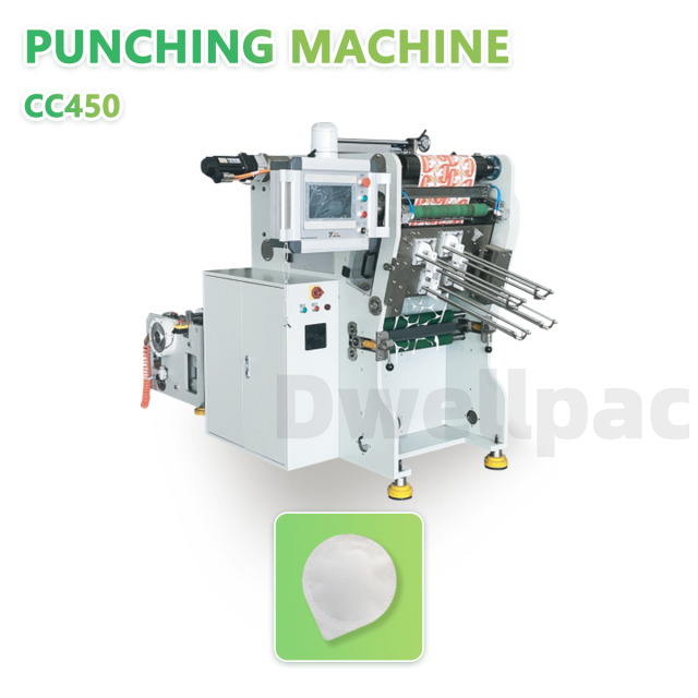 CC450 High-Speed Aluminum Foil Punching and Embossing Machine,High-Efficiency Pulp Molding Machines & Custom Molds | DWELLPAC,Punching Machine(for Aluminum Foil) CC450