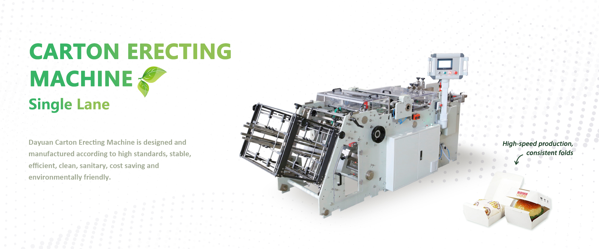 Carton Erecting Machine