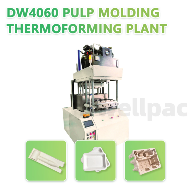 DW4060 PULP MOLDING THERMOFORMING PLANT,High-Efficiency Pulp Molding Machines & Custom Molds | DWELLPAC,DW4060 PULP MOLDING THERMOFORMING PLANT