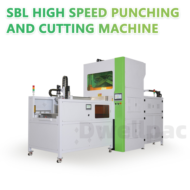 Dwellpac High-Speed Punching and Cutting Machine | Precision cutting, high-speed operation, suitable for pulp molding products, Model DWPC-MACH,High-Efficiency Pulp Molding Machines & Custom Molds | DWELLPAC,DWPC-MACH Pulp Molding Machinery - 80T Servo Precision