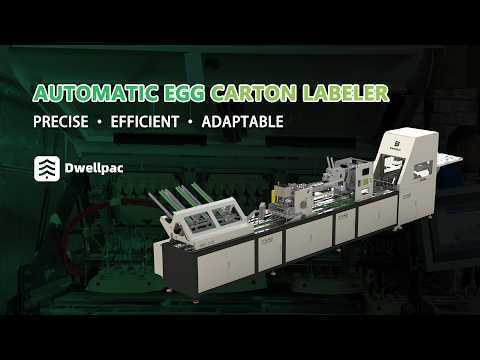 Egg Carton Printing & Wet Glue Labeling Machine,DWELLPAC,Egg Carton Printing & Wet Glue Labeling Machine | DWELLPAC